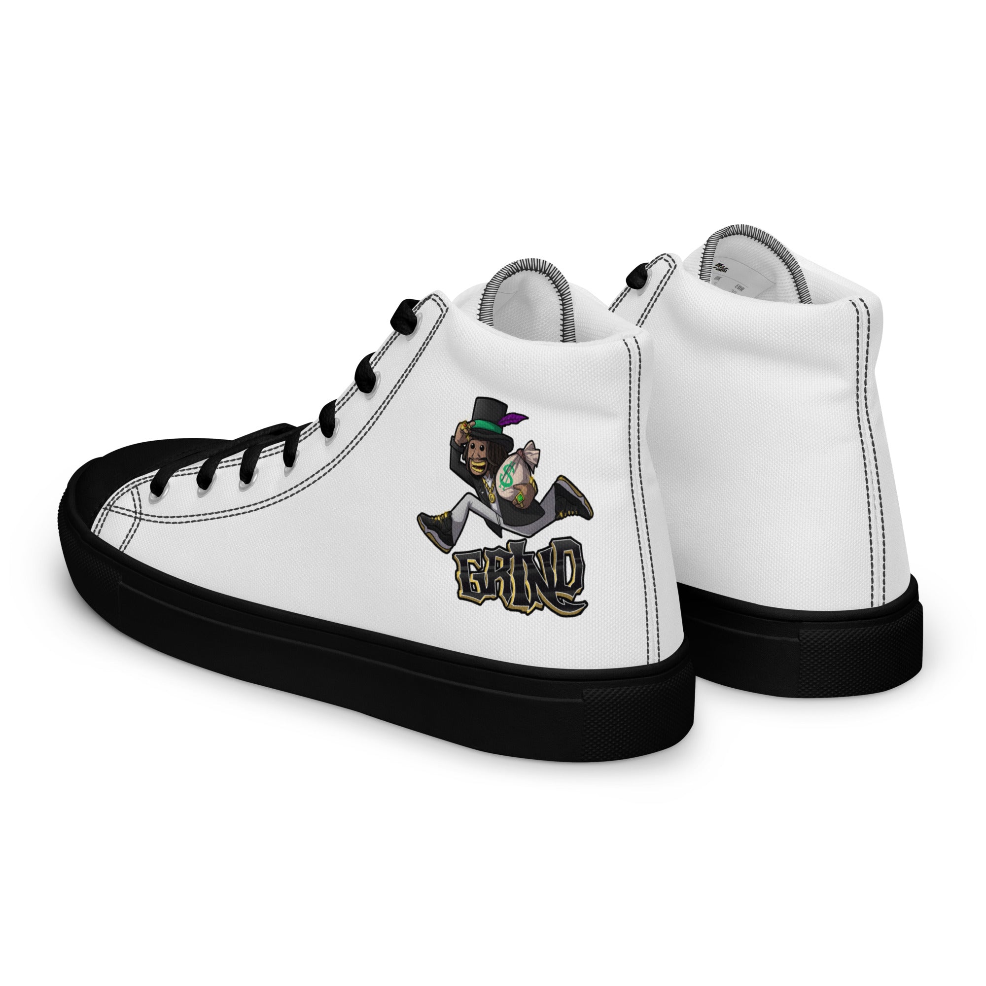 Men’s GRIND Dollawize high top canvas shoes