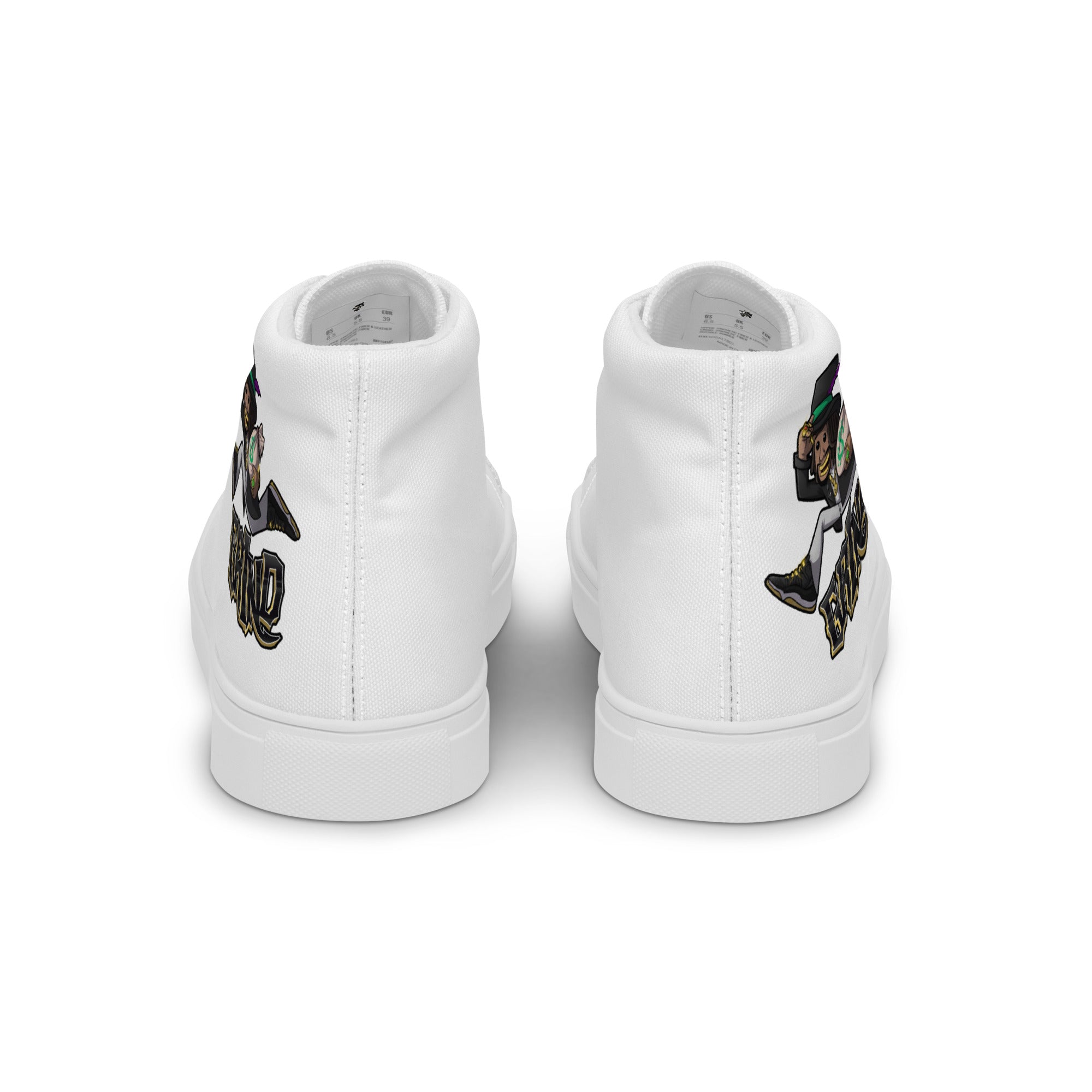 Men’s GRIND Dollawize high top canvas shoes