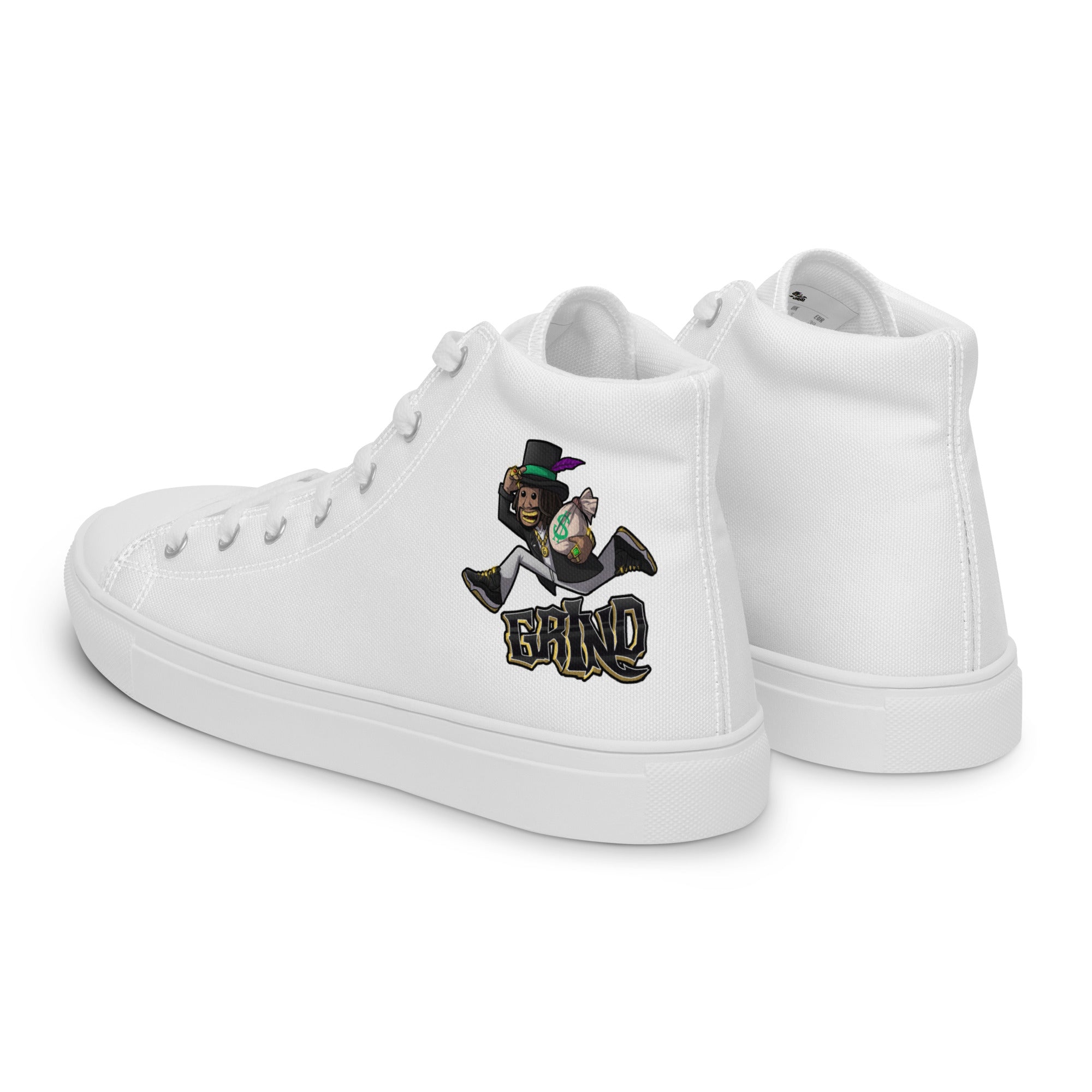 Men’s GRIND Dollawize high top canvas shoes