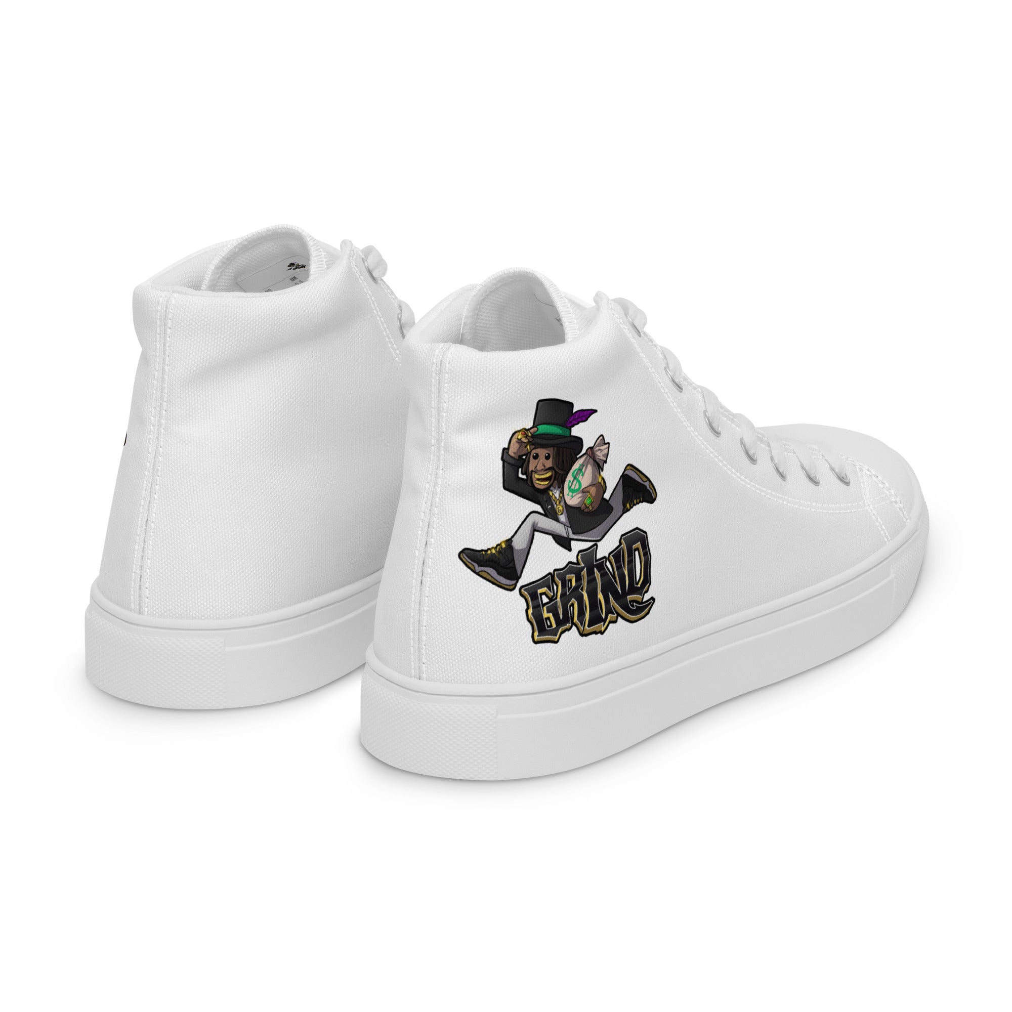 Men’s GRIND Dollawize high top canvas shoes