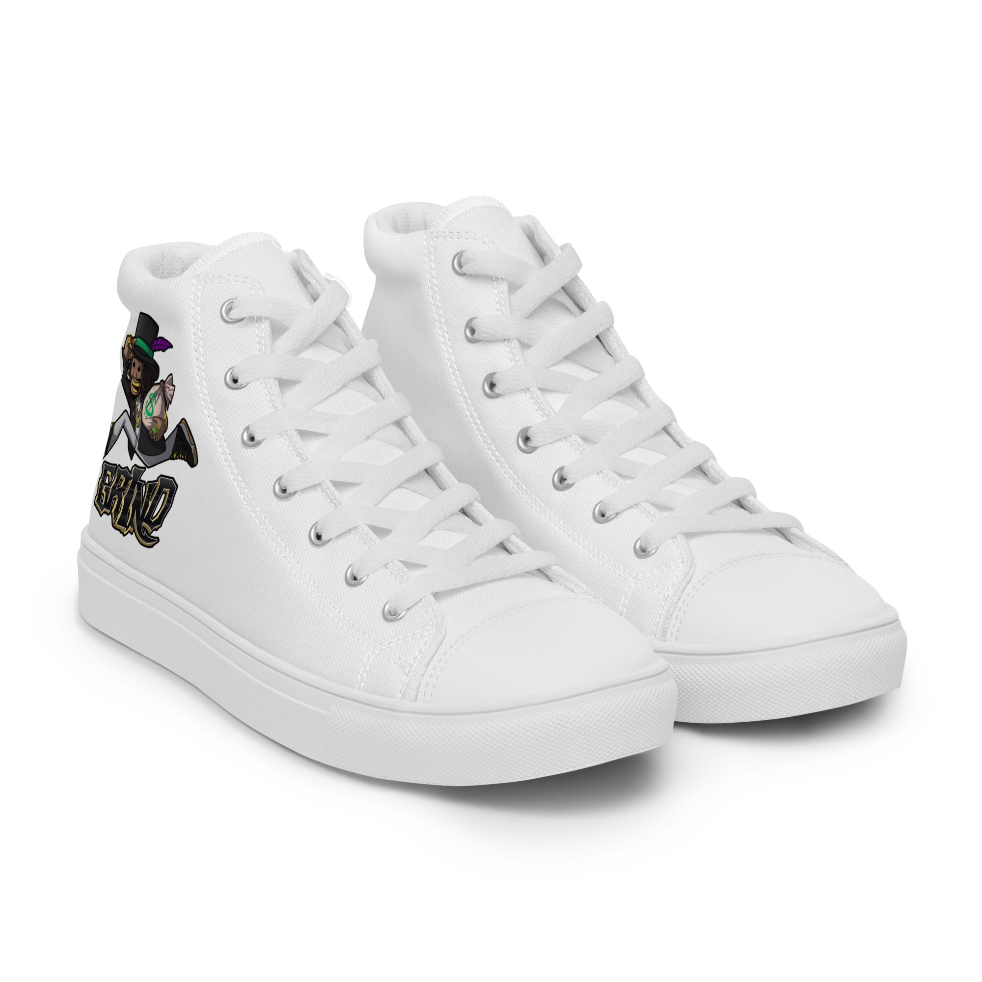 Men’s GRIND Dollawize high top canvas shoes