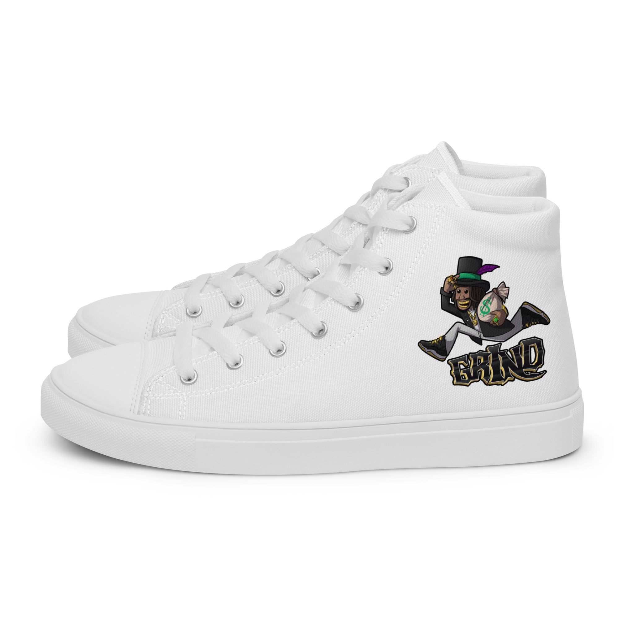 Men’s GRIND Dollawize high top canvas shoes