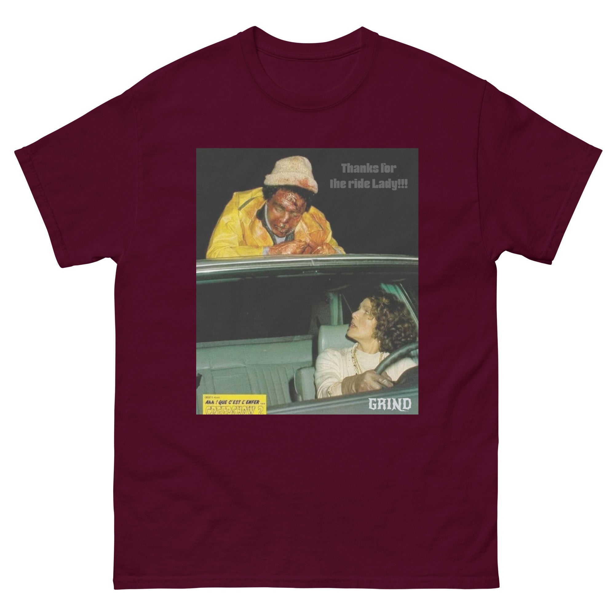 Thanks for the ride lady Creep Unisex classic shirt