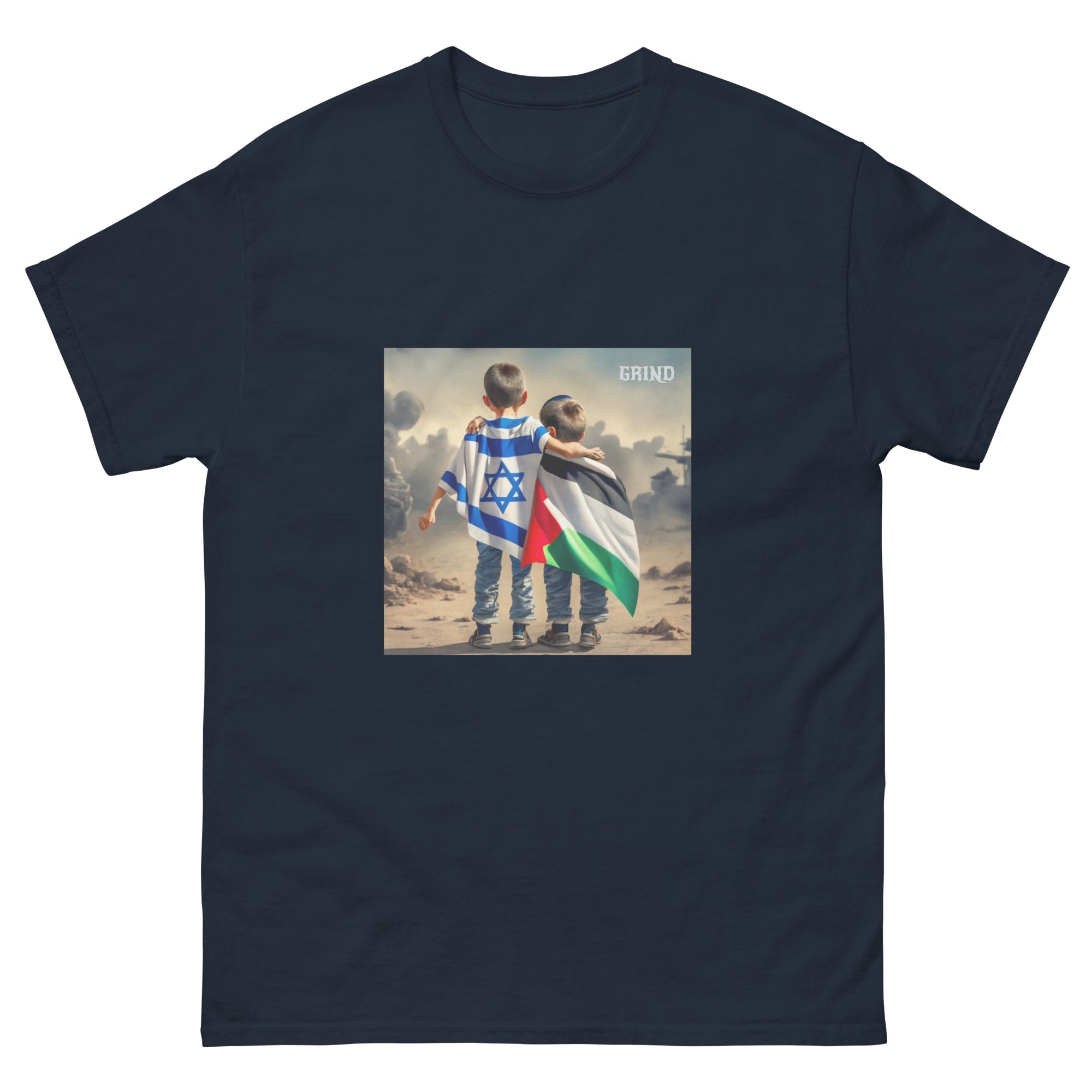 Israel and Palestine Peace Unisex classic shirt