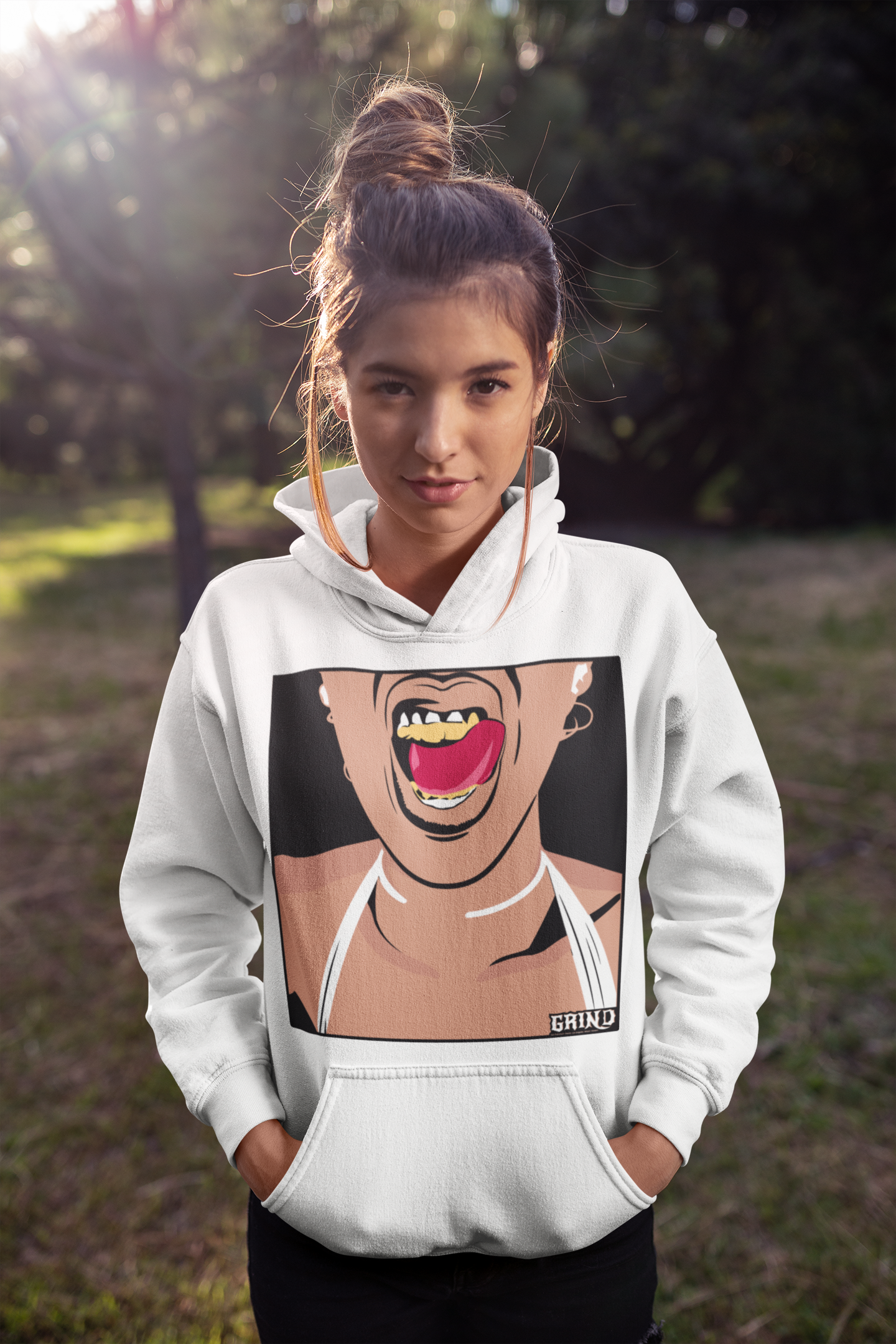 GRIND Grill Gal Unisex Hoodie