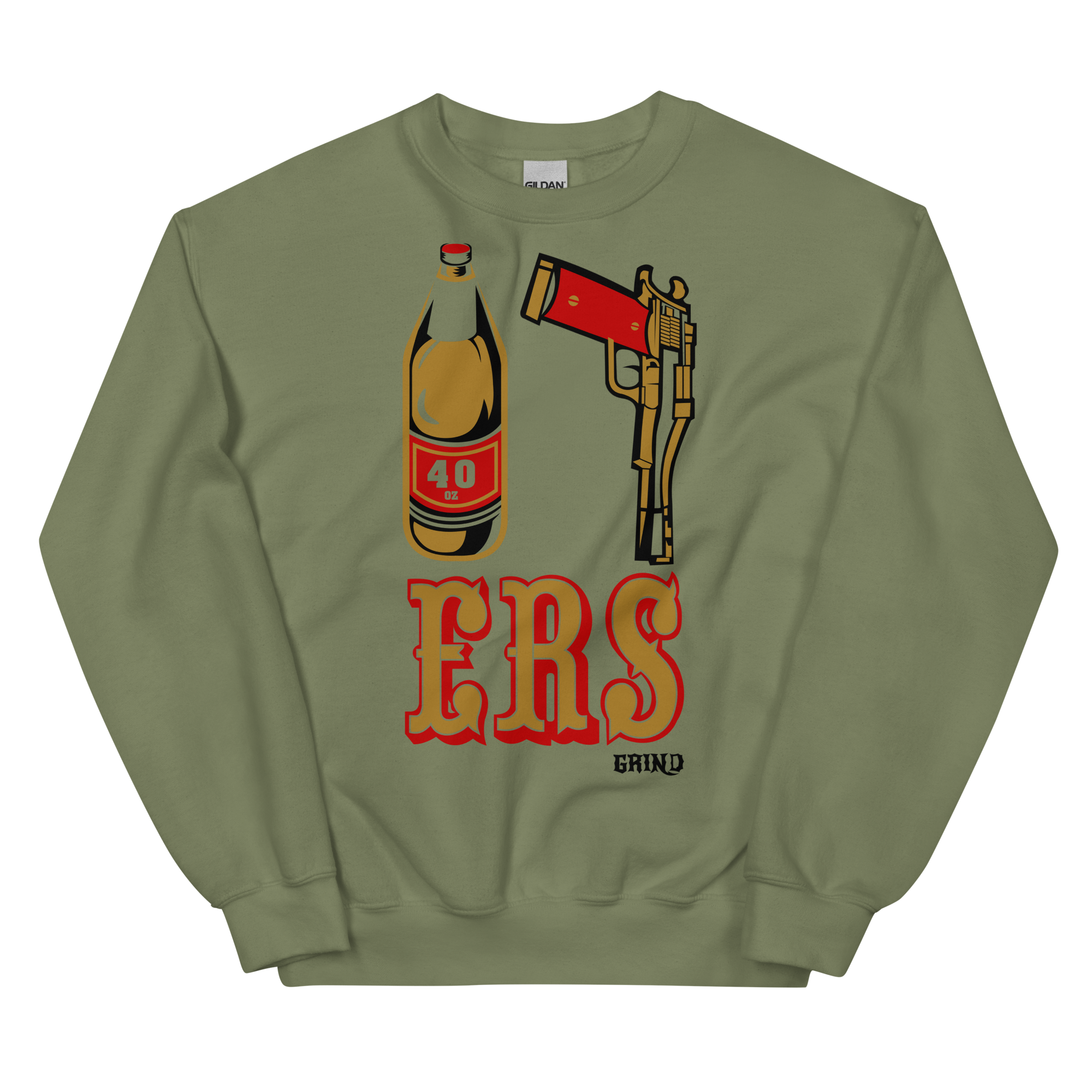 49ers top military sweater