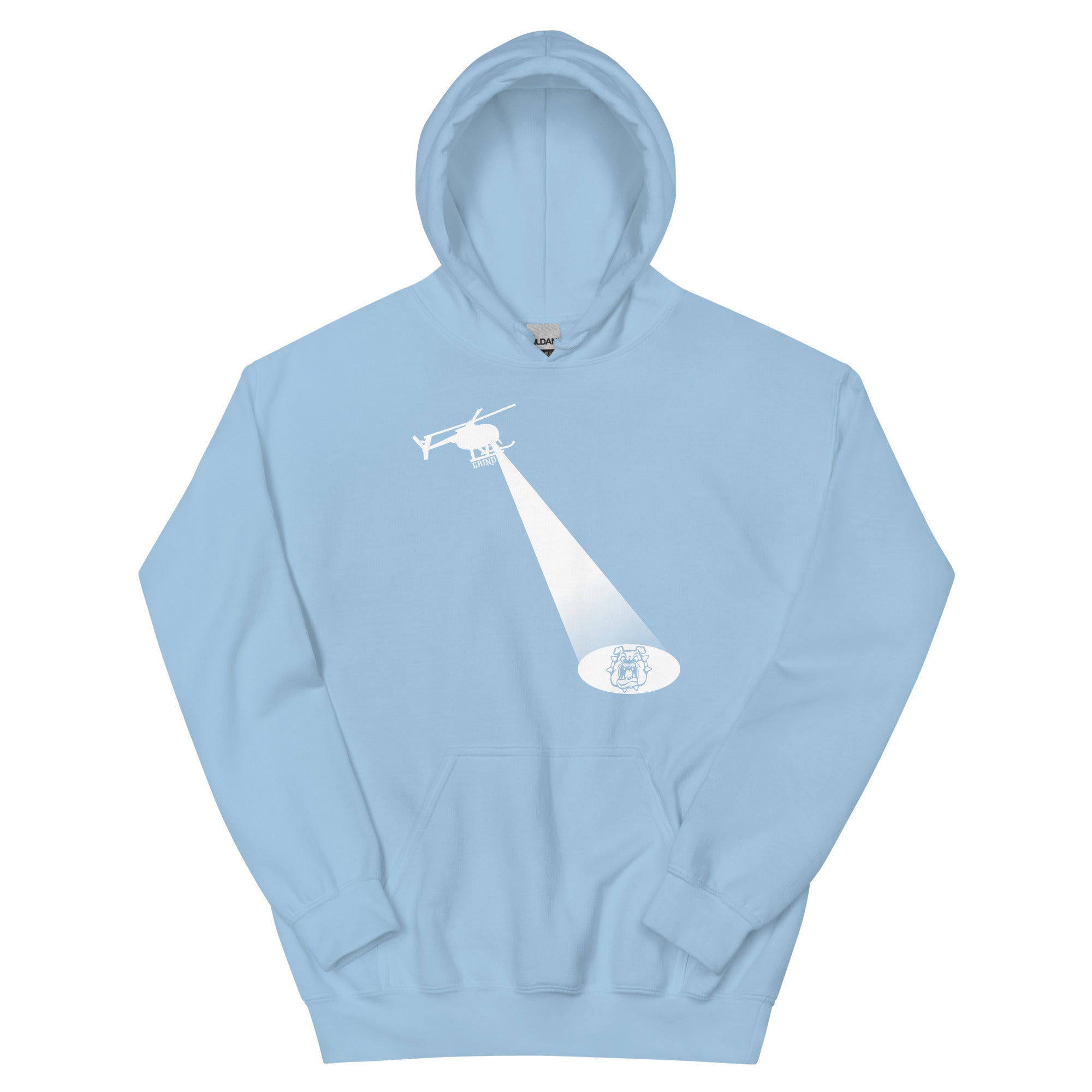 GRIND Bulldog Spotlight Unisex Hoodie
