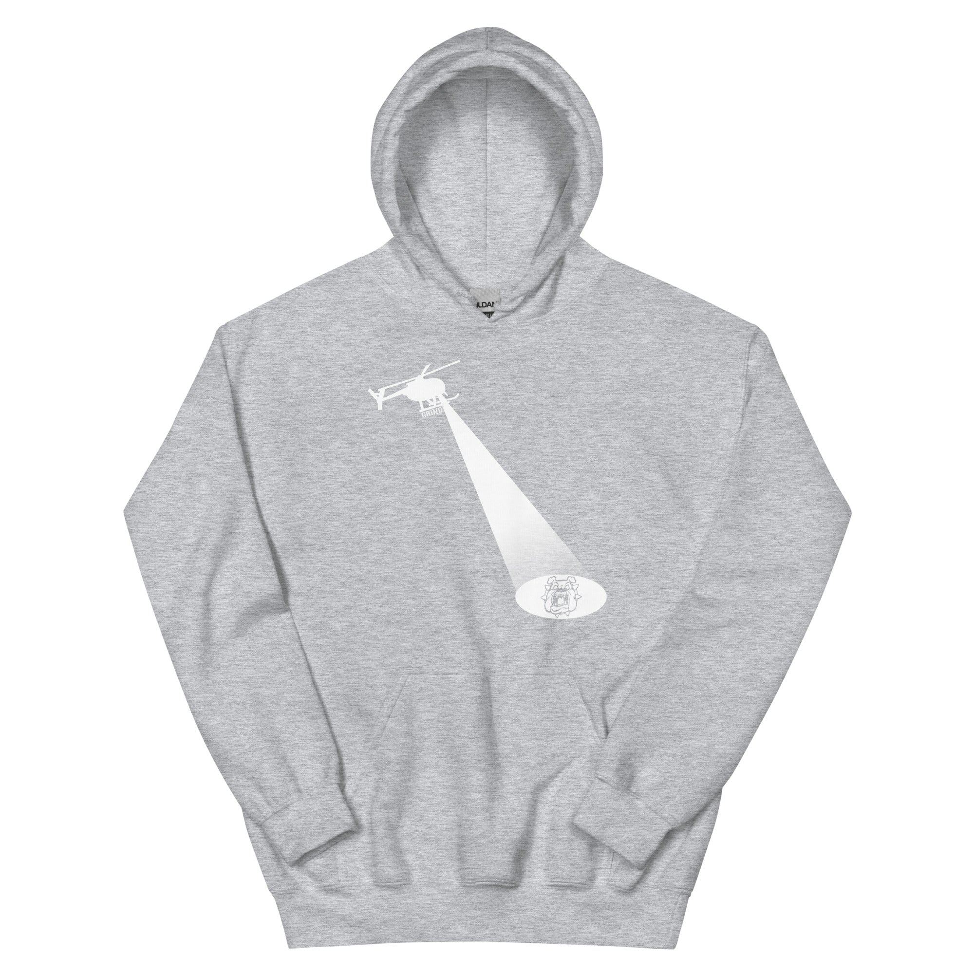 GRIND Bulldog Spotlight Unisex Hoodie